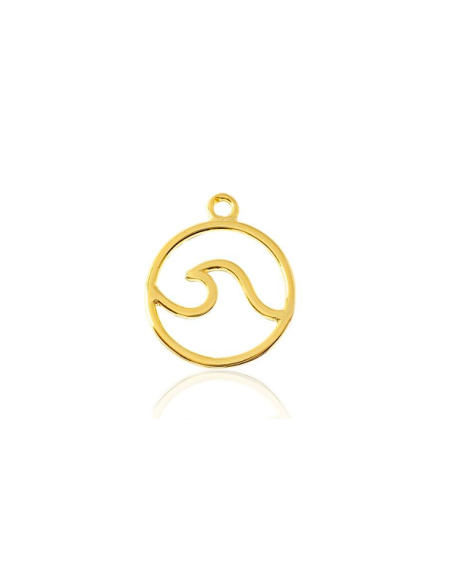 Wave Charm | Sterling Silver Charm to Personalise your Jewellery