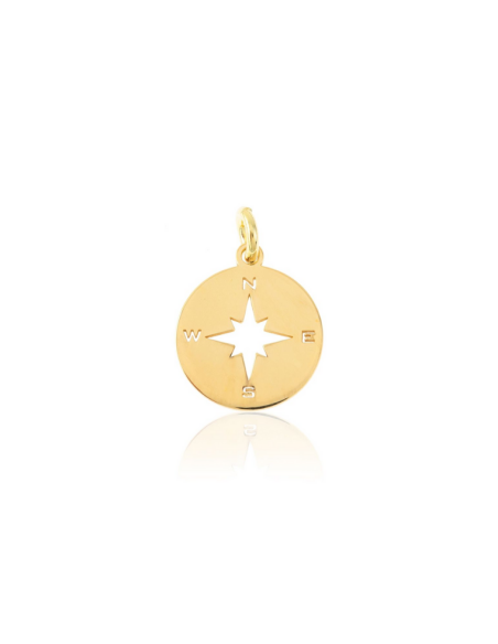 Charm Rosa dos Ventos | Pendente em Prata para Personalizar tuas Joias.
