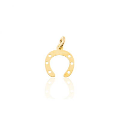 Charm Herradura en Plata de Ley para Personalizar tus Collares y Pulseras.