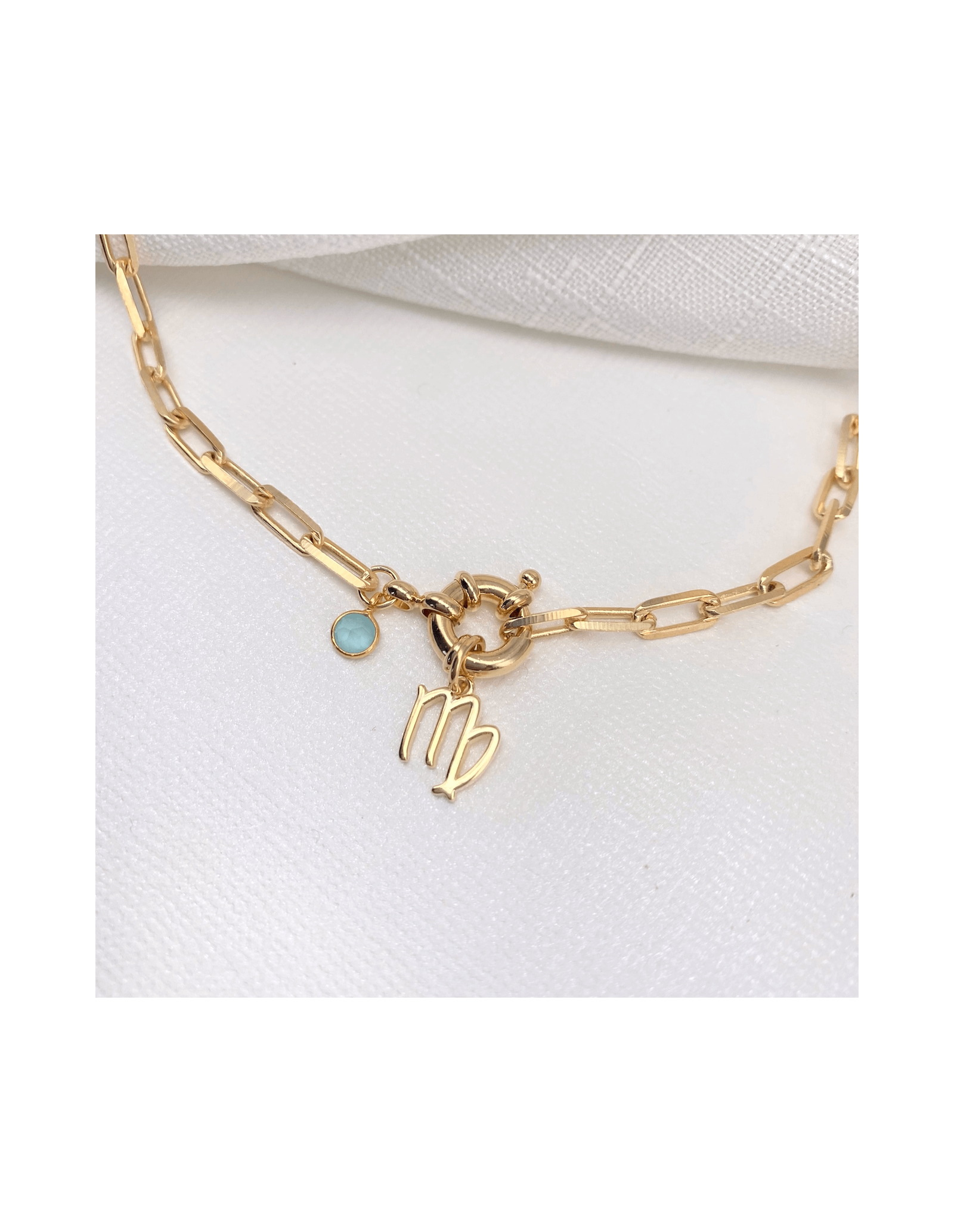 Collar Marinera Zodiac | Collar con Signo del Zodíaco | Malu Maiese