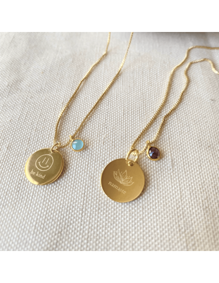 Collar Plaque Stone | Collares Personalizados | Malu Maiese Collar Plaque Stone | Collares Personalizados | Malu Maiese