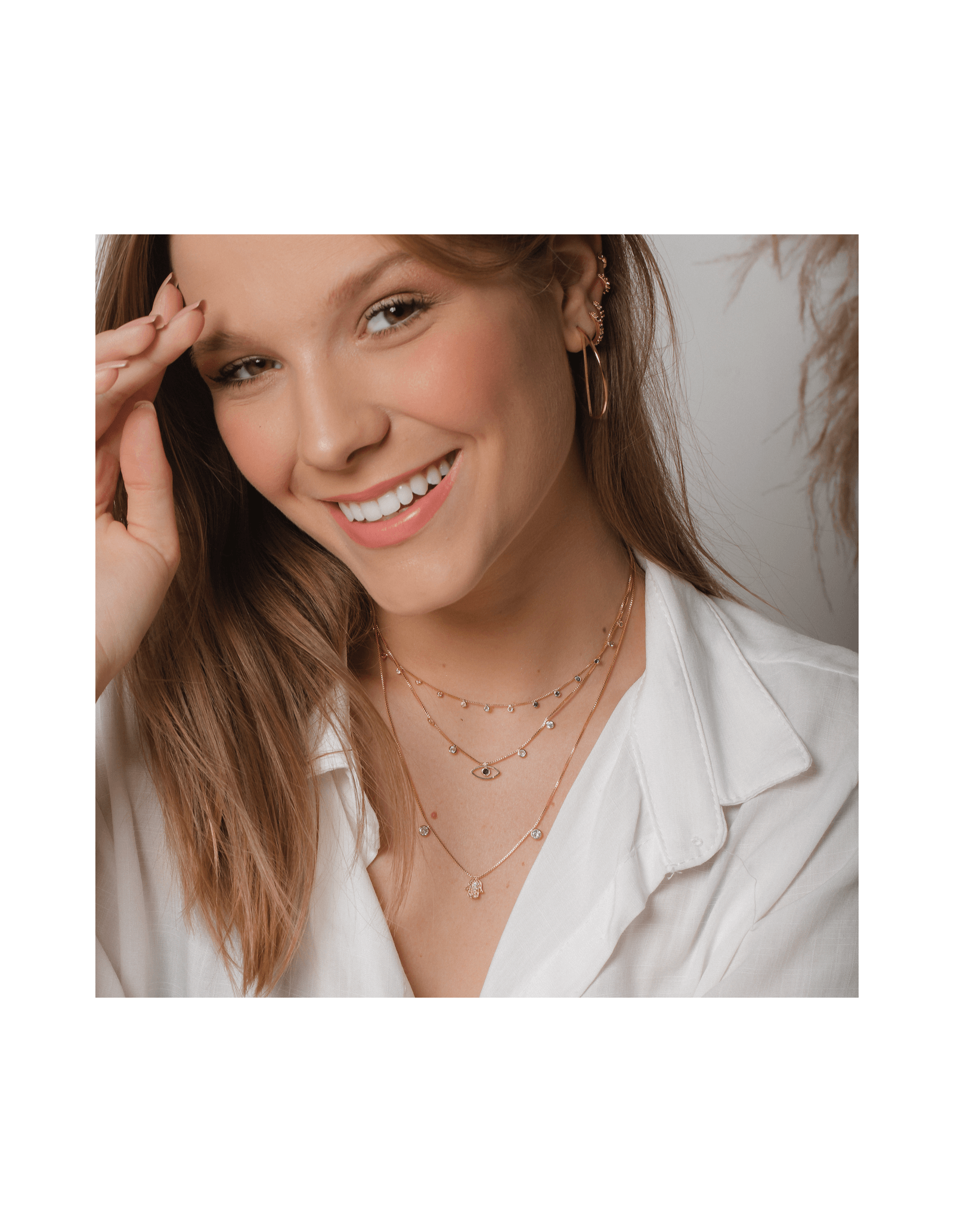 Collar Ojo Griego | Collar con Colgante de Ojo Griego | Malu Maiese