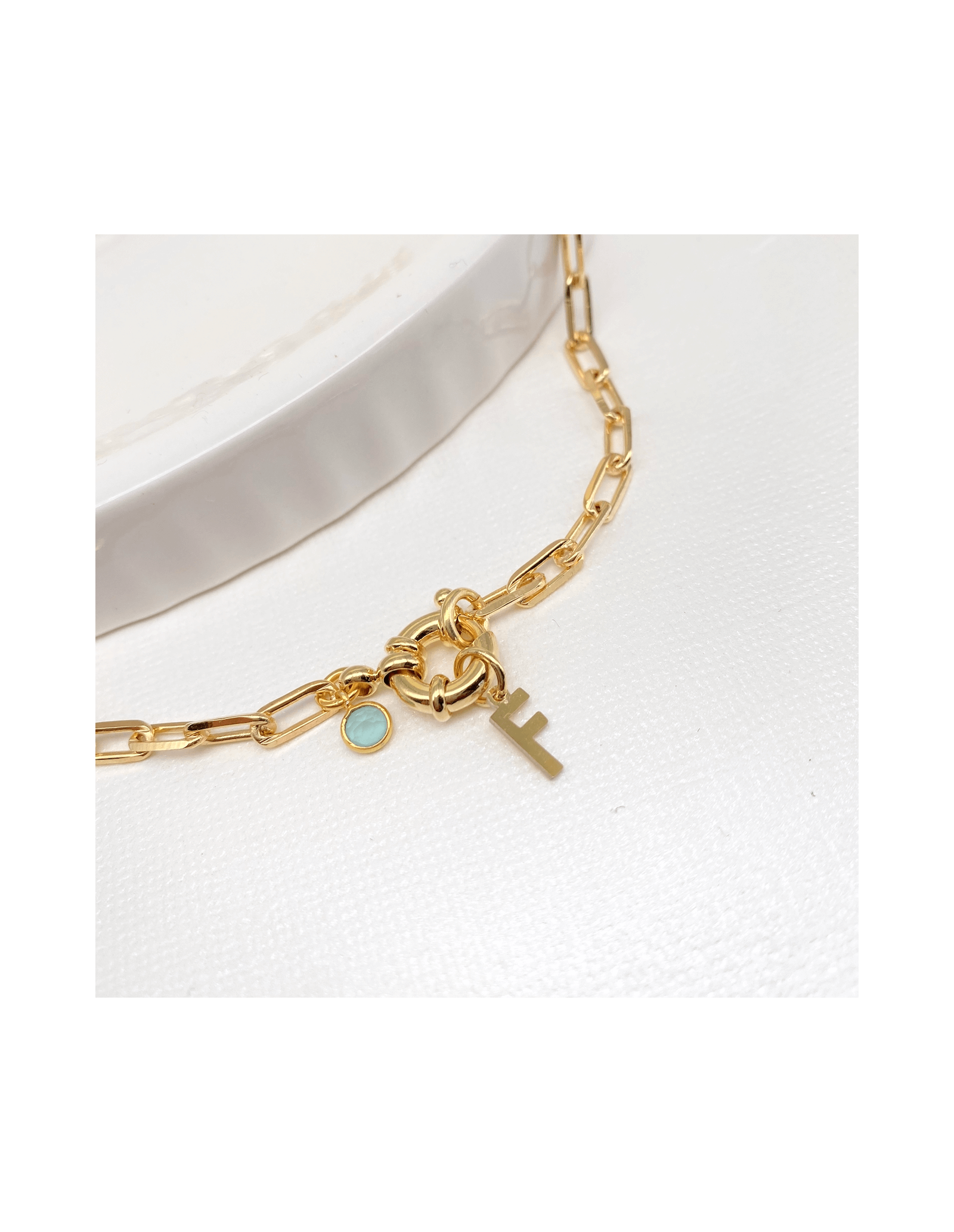 Pack Colar&Pulseira Boia Initials | Joias Personalizadas | Malu Maiese