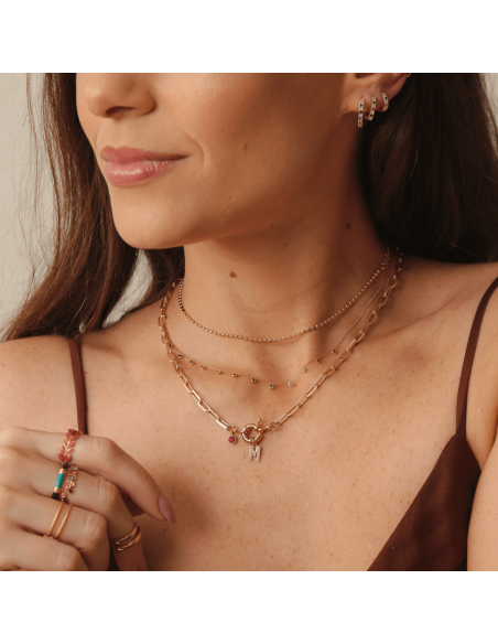 Initial & Zodiac Sailor Necklace | Personalised Necklace | Malu Maiese Initial & Zodiac Sailor Necklace | Personalised Necklace | Malu Maiese