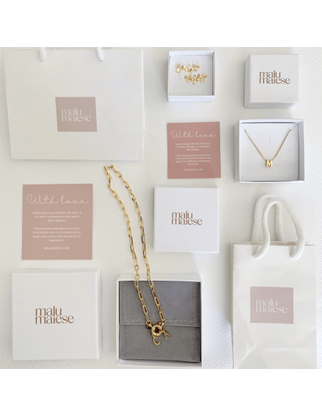 Initial & Zodiac Sailor Necklace | Personalised Necklace | Malu Maiese Initial & Zodiac Sailor Necklace | Personalised Necklace | Malu Maiese