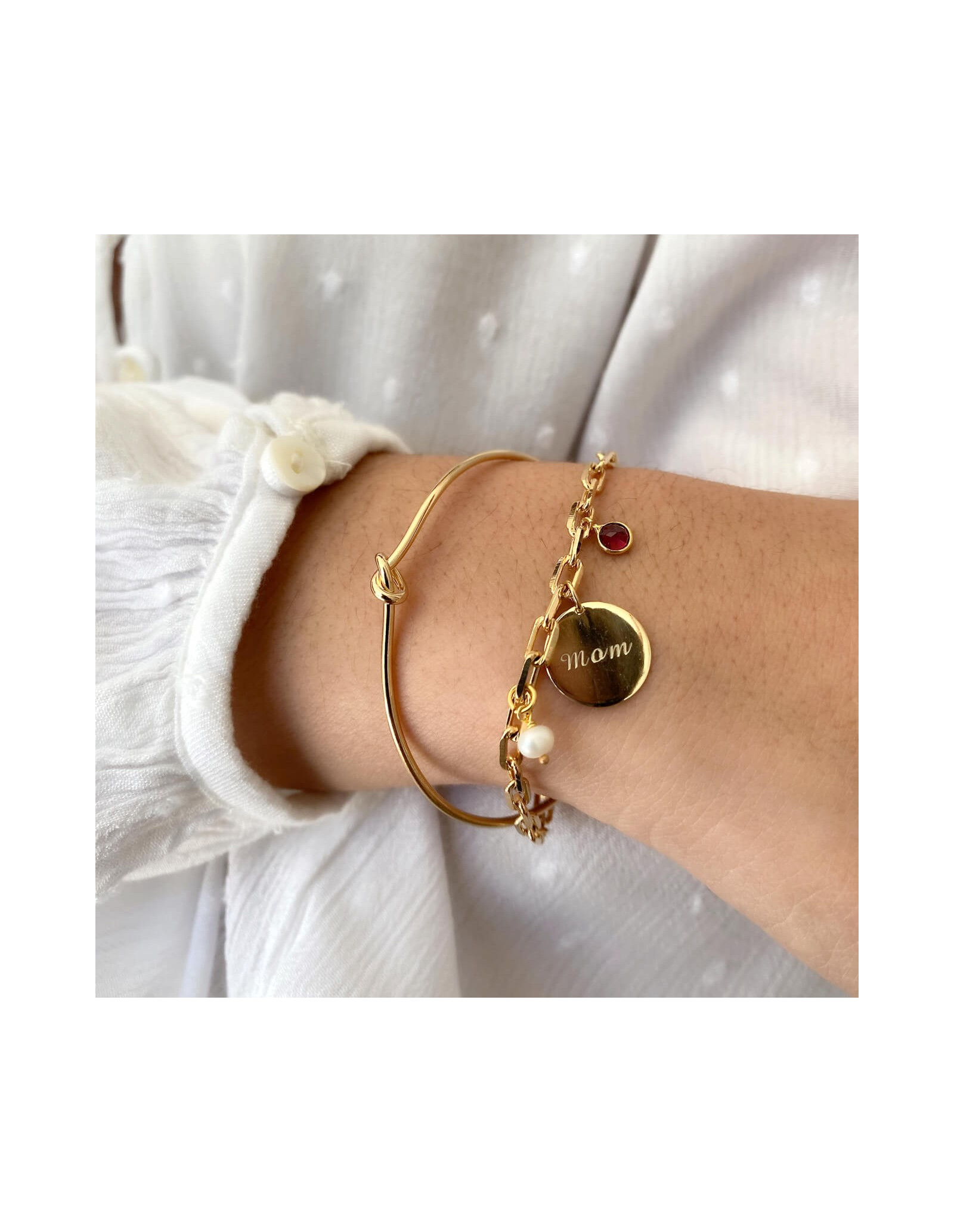 Pulseira Mama | Pulseiras Personalizadas para a mãe | Malu Maiese