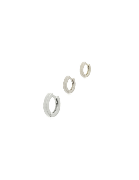 Flat Mini Hoop Earrings Pack | Gift Packs | Malu Maiese Flat Mini Hoop Earrings Pack | Gift Packs | Malu Maiese