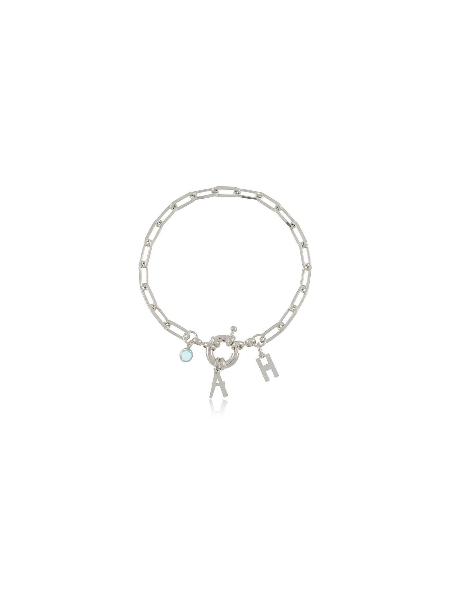 Pulseira Boia Two Initials | Pulseiras Personalizadas | Malu Maiese