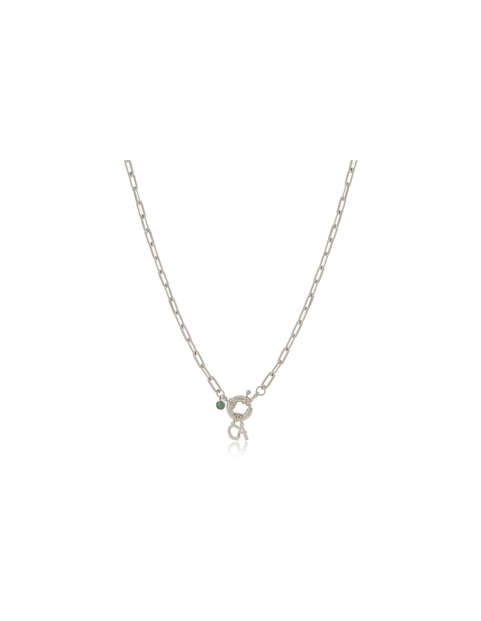 Two Initials Sailor Necklace | Personalised Necklaces | Malu Maiese