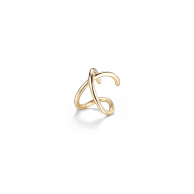 Mini X Ear Cuff | Sterling silver ear cuff, cartilage | Malu Maiese