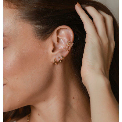 Flat Mini Hoop Earrings Pack | Gift Packs | Malu Maiese 2