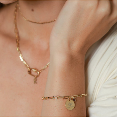 Pulseira Plaque Stone | Pulseira Personalizada e Gravura | Malu Maiese 2