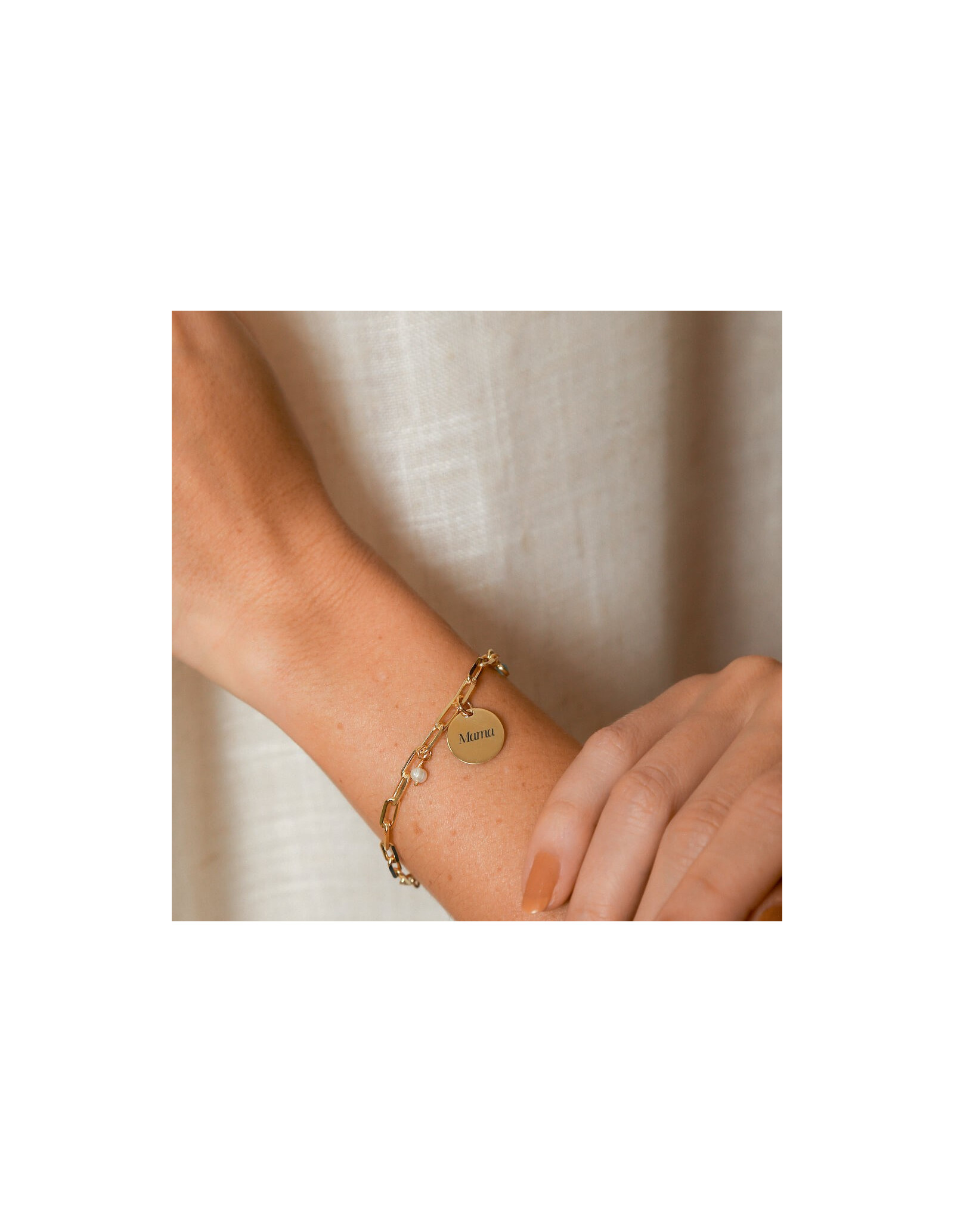 Pulseira Mama | Pulseiras Personalizadas para a mãe | Malu Maiese