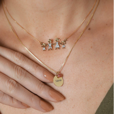 Mama Plaque Necklace | Personalised Necklaces | Malu Maiese 2