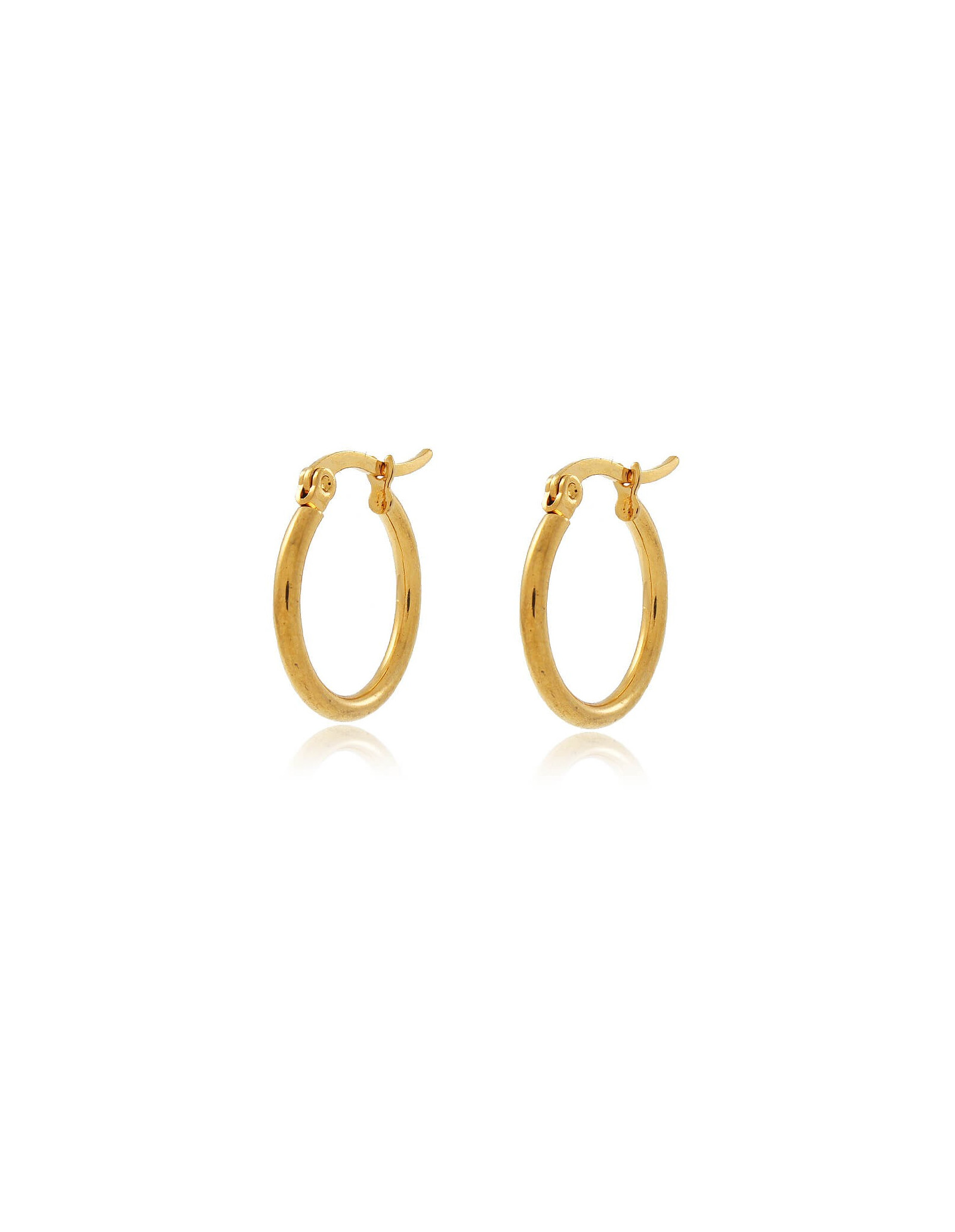 Steel Basic Hoop Earrings | Stainless Steel Hoops In Different Sizes