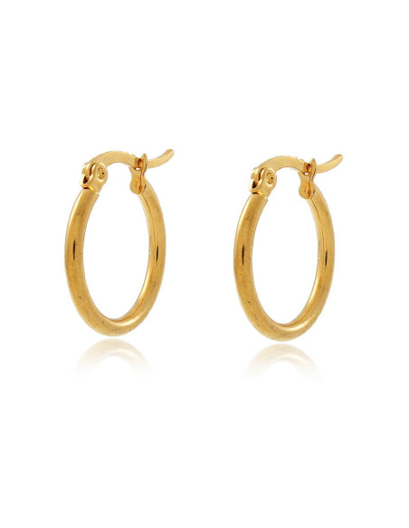 Steel Basic Hoop Earrings | Stainless Steel Hoops In Different Sizes Steel Basic Hoop Earrings | Stainless Steel Hoops In Different Sizes
