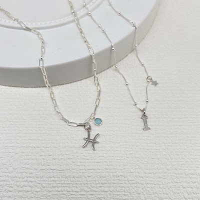 Collar Ava Plata | Cadena de Eslabones en Plata | Malu Maiese