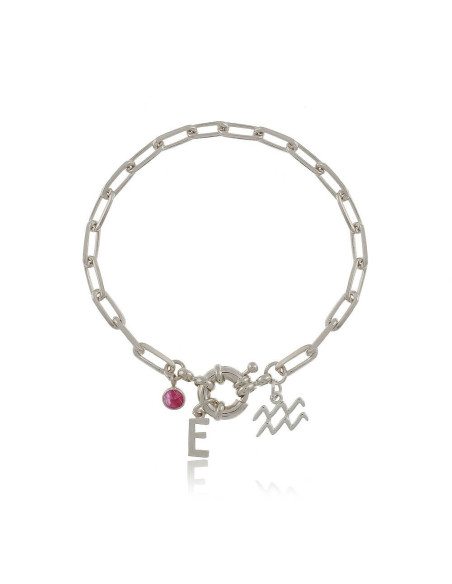 Sailor Initial & Zodiac Bracelet | Personalised Gifts | Malu Maiese Sailor Initial & Zodiac Bracelet | Personalised Gifts | Malu Maiese