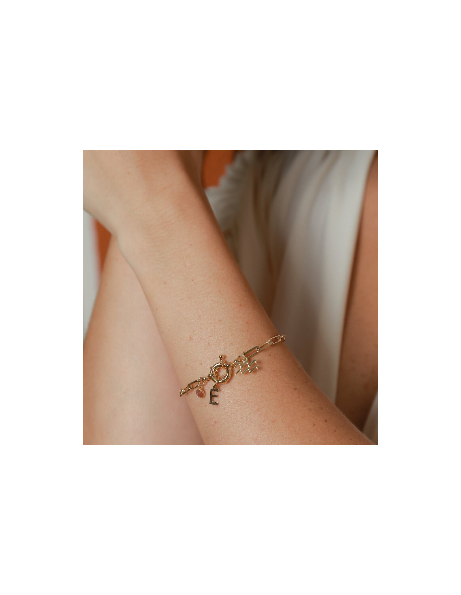 Sailor Initial & Zodiac Bracelet | Personalised Gifts | Malu Maiese