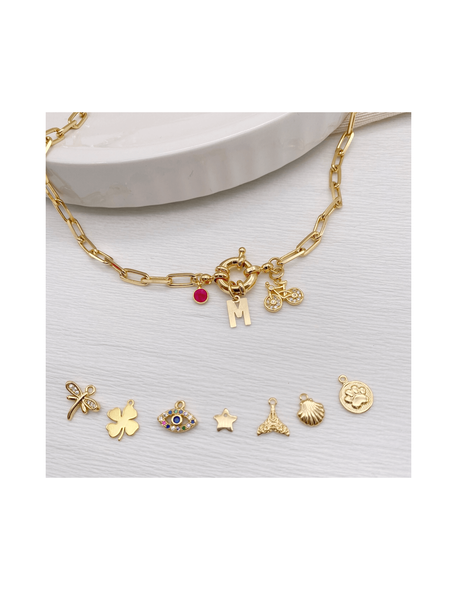 Initial & You Sailor Necklace | Personalised Necklace | Malu Maiese