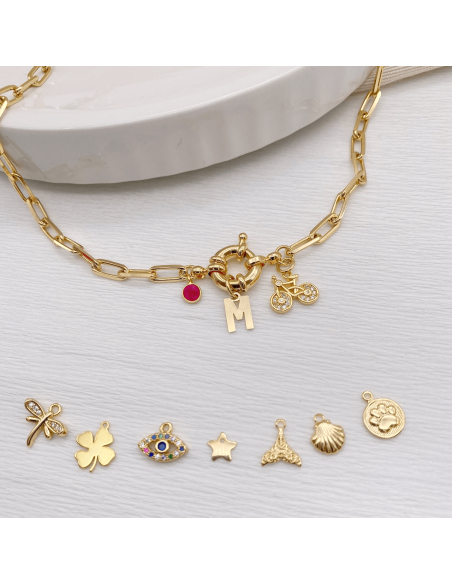 Initial & You Sailor Necklace | Personalised Necklace | Malu Maiese Initial & You Sailor Necklace | Personalised Necklace | Malu Maiese