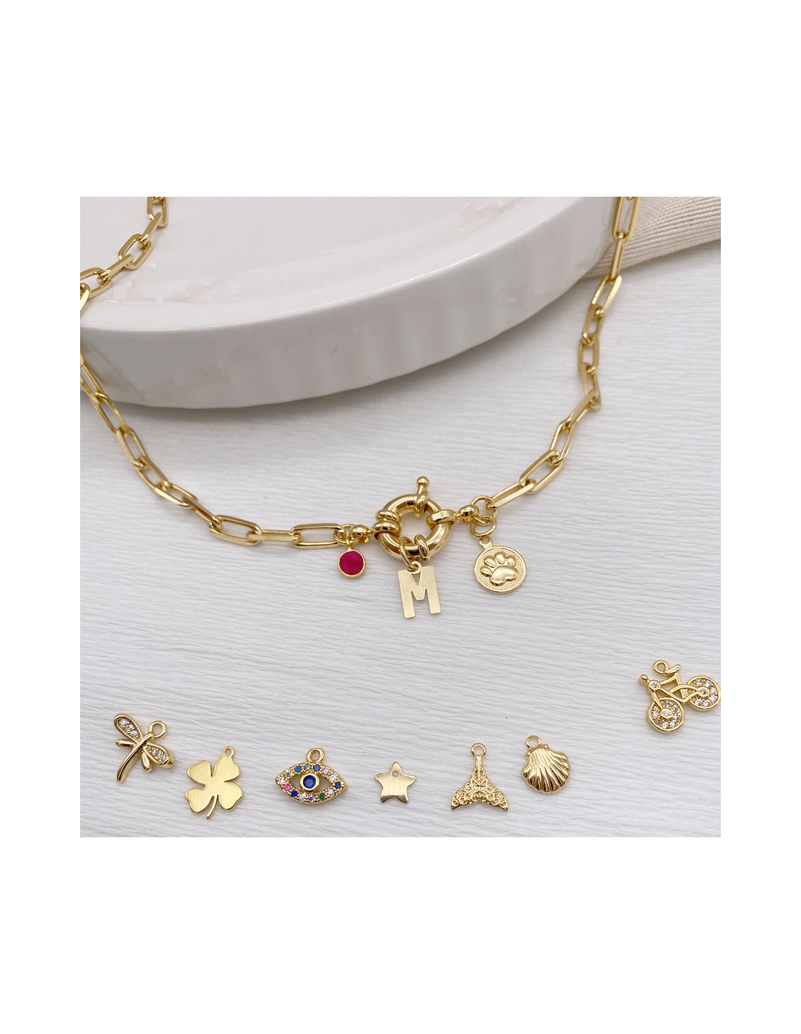 Initial & You Sailor Necklace | Personalised Necklace | Malu Maiese