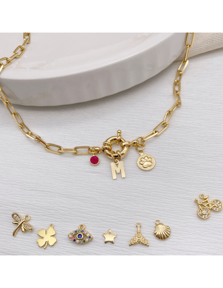 Initial & You Sailor Necklace | Personalised Necklace | Malu Maiese Initial & You Sailor Necklace | Personalised Necklace | Malu Maiese