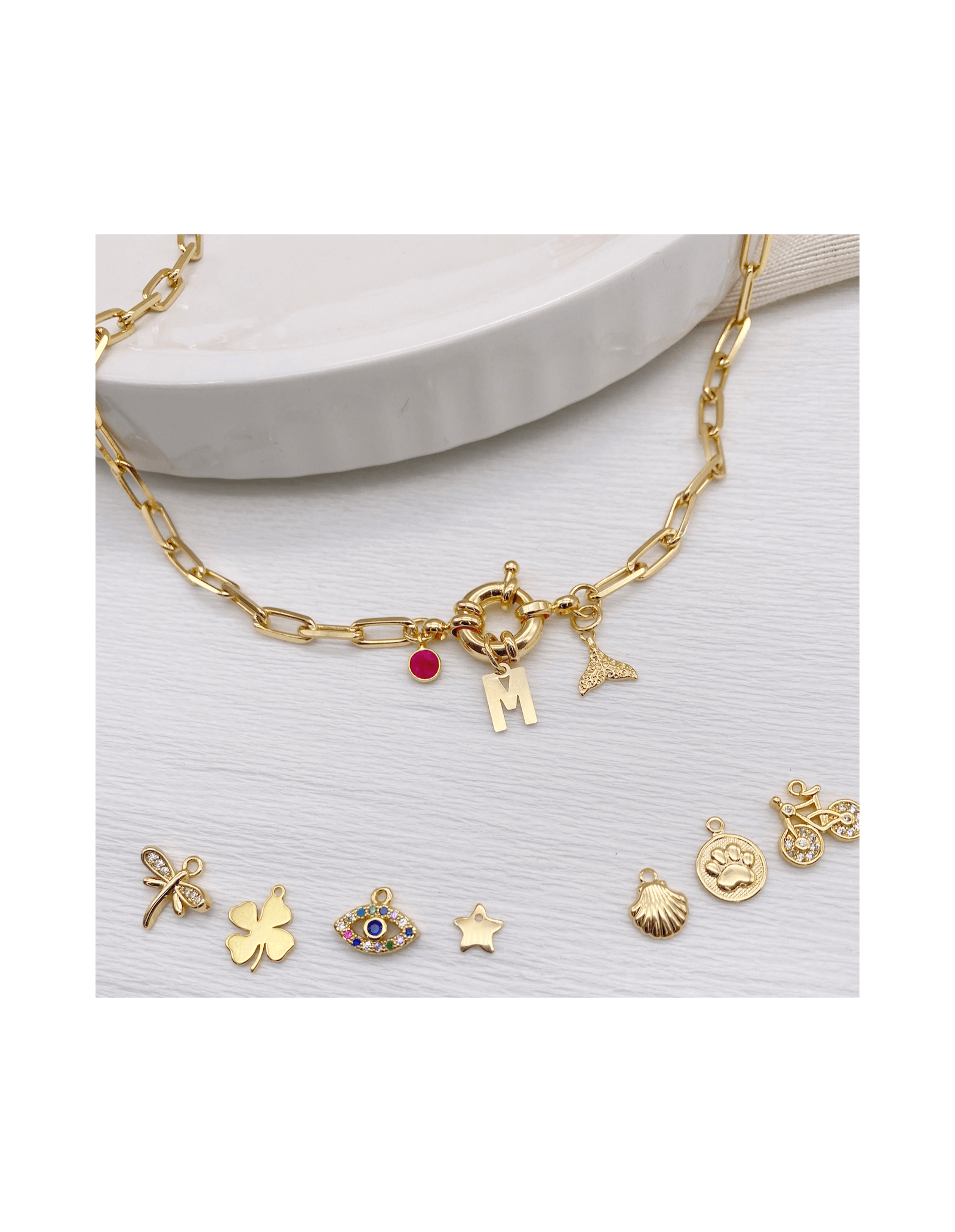 Initial & You Sailor Necklace | Personalised Necklace | Malu Maiese