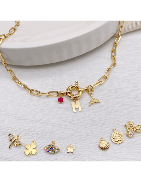 Initial & You Sailor Necklace | Personalised Necklace | Malu Maiese Initial & You Sailor Necklace | Personalised Necklace | Malu Maiese