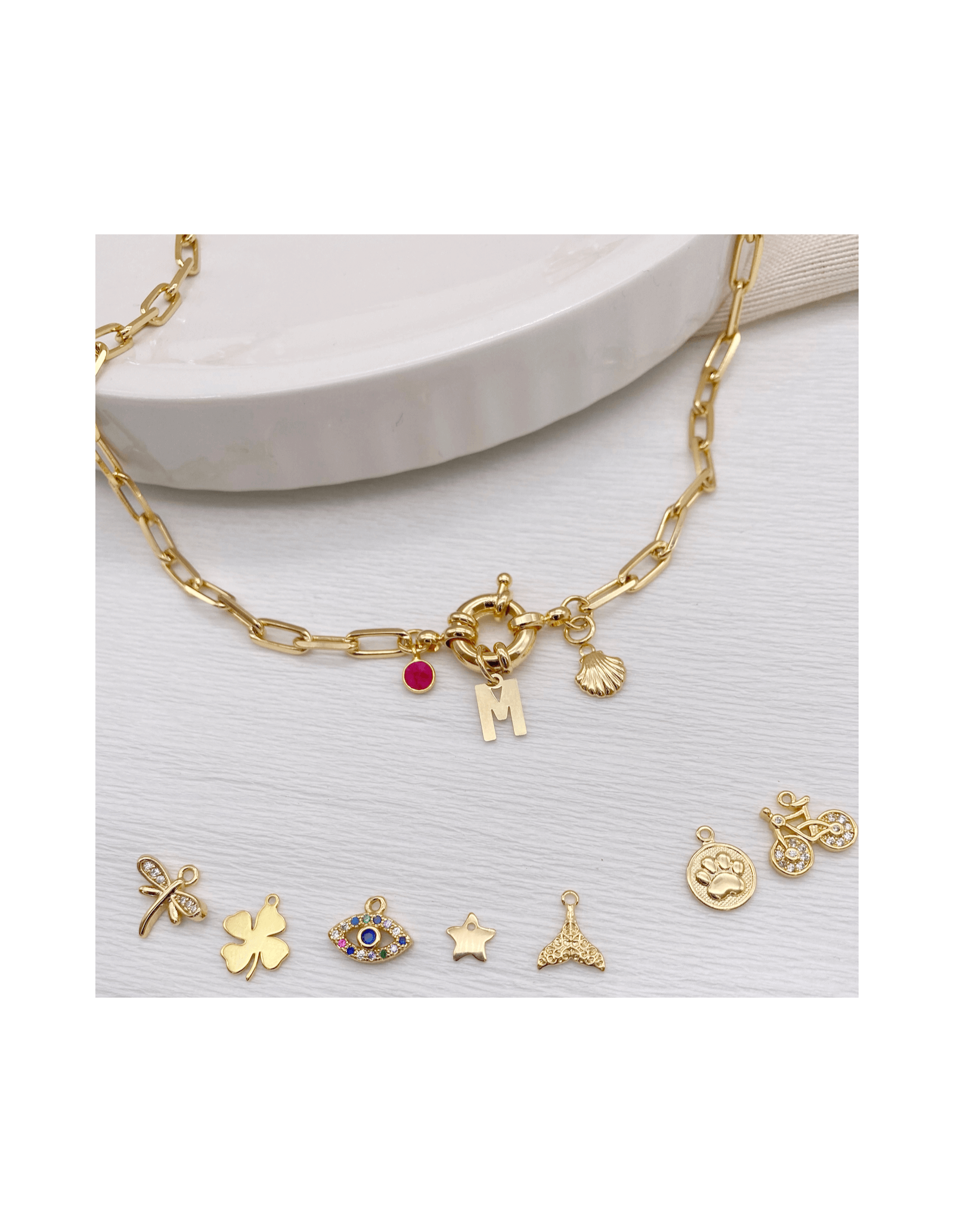 Initial & You Sailor Necklace | Personalised Necklace | Malu Maiese