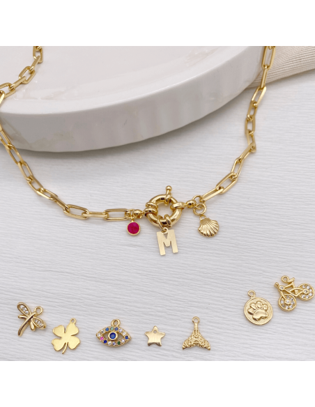 Initial & You Sailor Necklace | Personalised Necklace | Malu Maiese Initial & You Sailor Necklace | Personalised Necklace | Malu Maiese