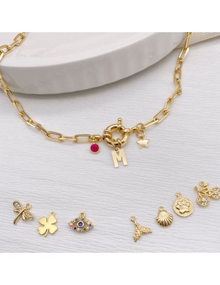 Initial & You Sailor Necklace | Personalised Necklace | Malu Maiese Initial & You Sailor Necklace | Personalised Necklace | Malu Maiese