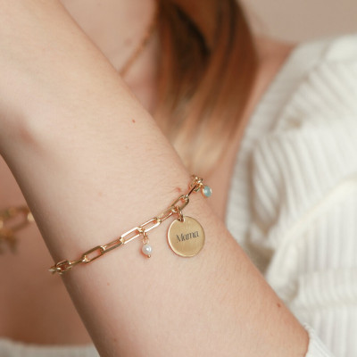 Pulsera Mama | Pulseras Personalizadas para la Mama | Malu Maiese 2