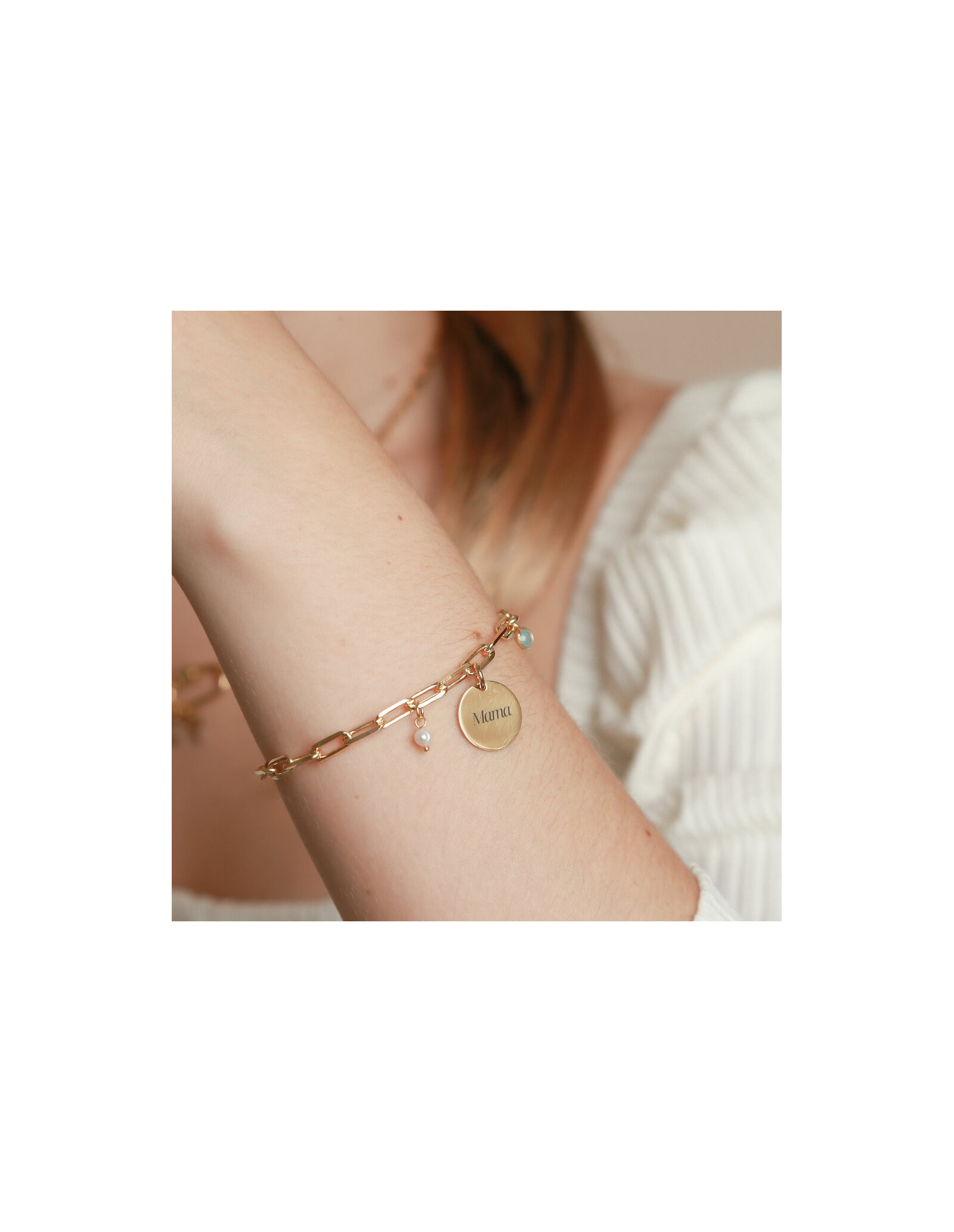 Pulseira Mama | Pulseiras Personalizadas para a mãe | Malu Maiese