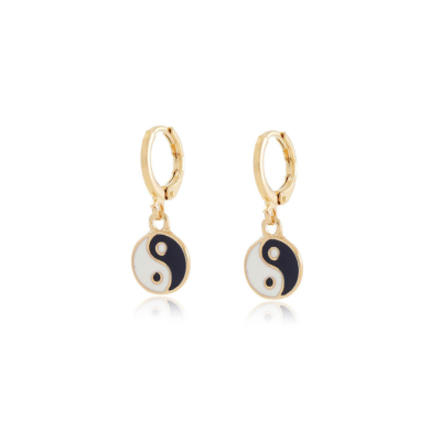 Aros Acero Yin & Yang | Pendientes con Charms en Acero
