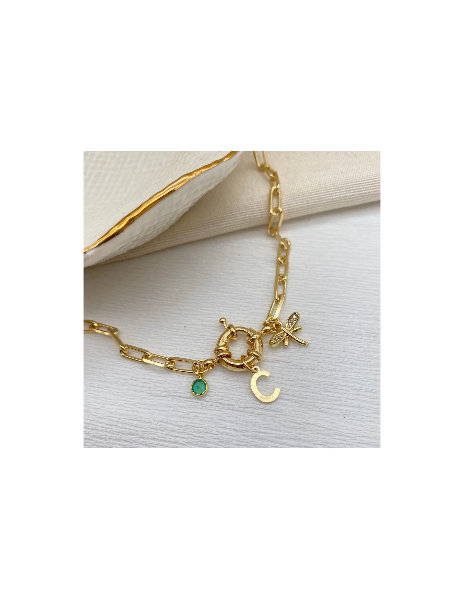Initial & You Sailor Necklace | Personalised Necklace | Malu Maiese