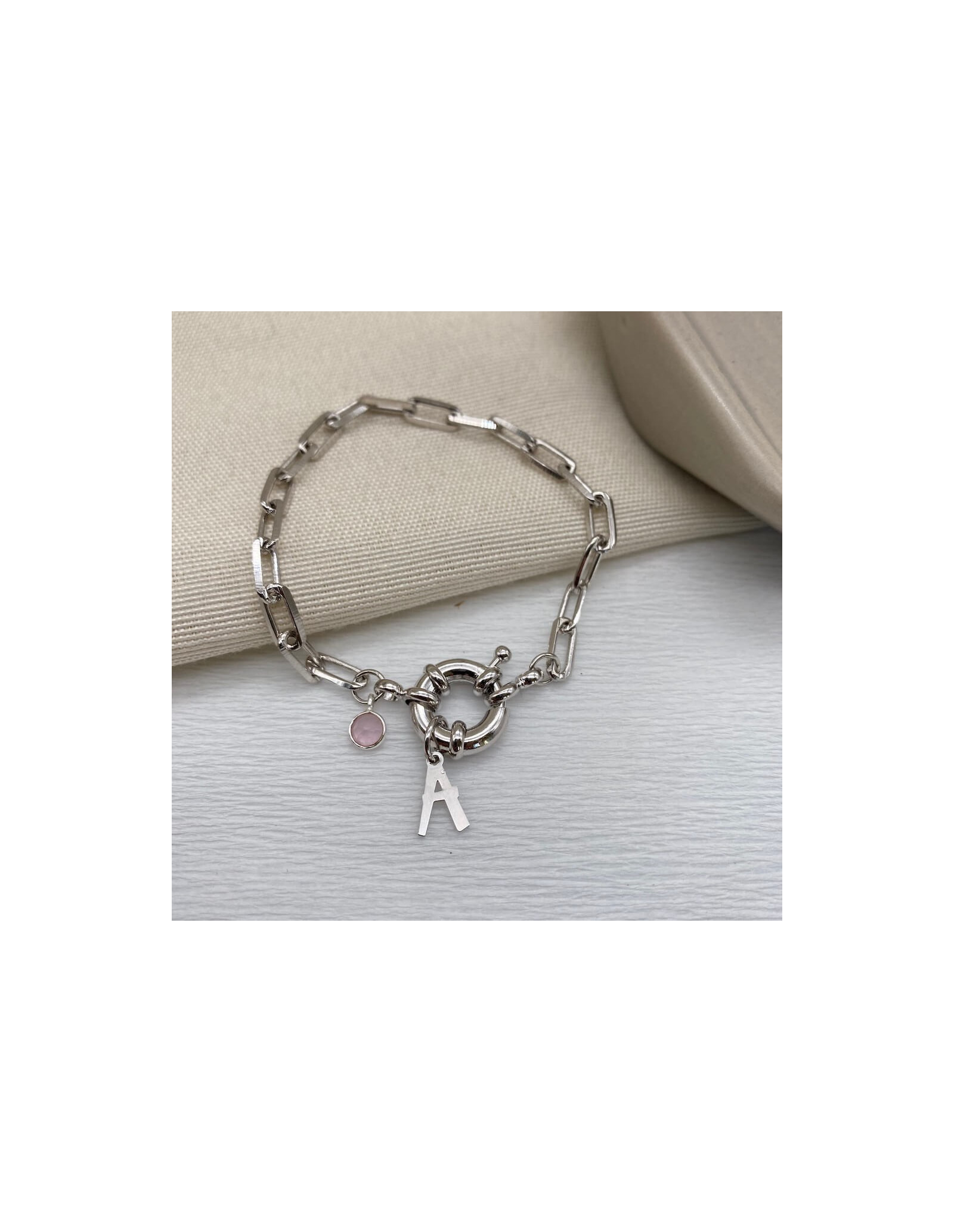 Sailor Initials Bracelet | Personalised Chain Bracelets | Malu Maiese