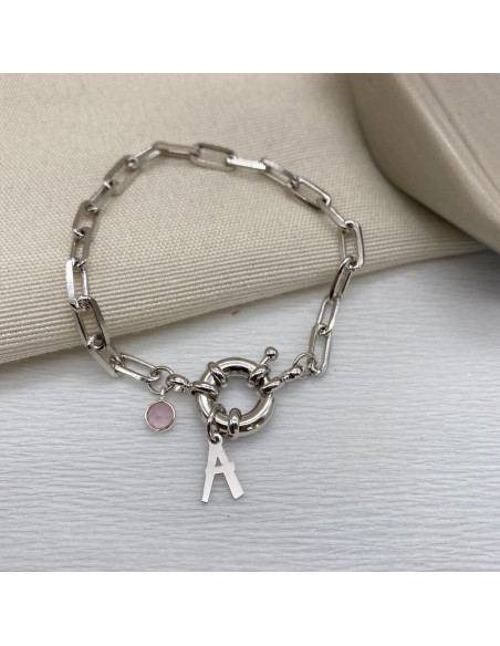 Sailor Initials Bracelet | Personalised Chain Bracelets | Malu Maiese Sailor Initials Bracelet | Personalised Chain Bracelets | Malu Maiese