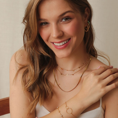 Moon & Star Steel Necklace | Moon Star Steel Necklace | Malu Maiese 2