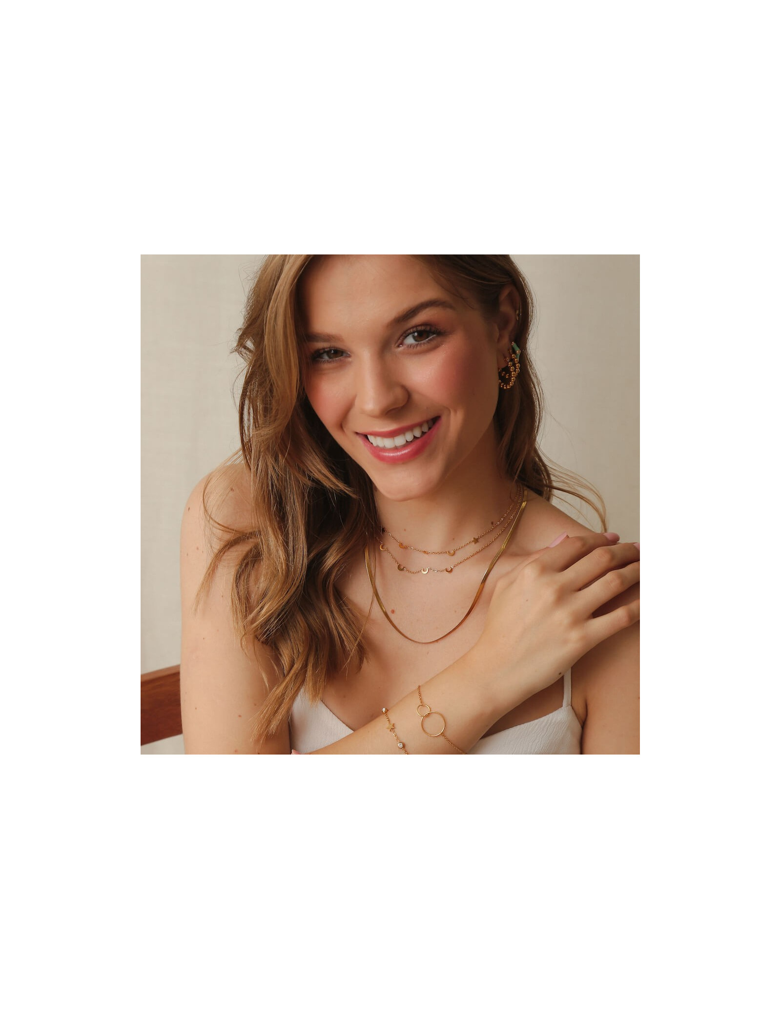 Moon & Star Steel Necklace | Moon Star Steel Necklace | Malu Maiese