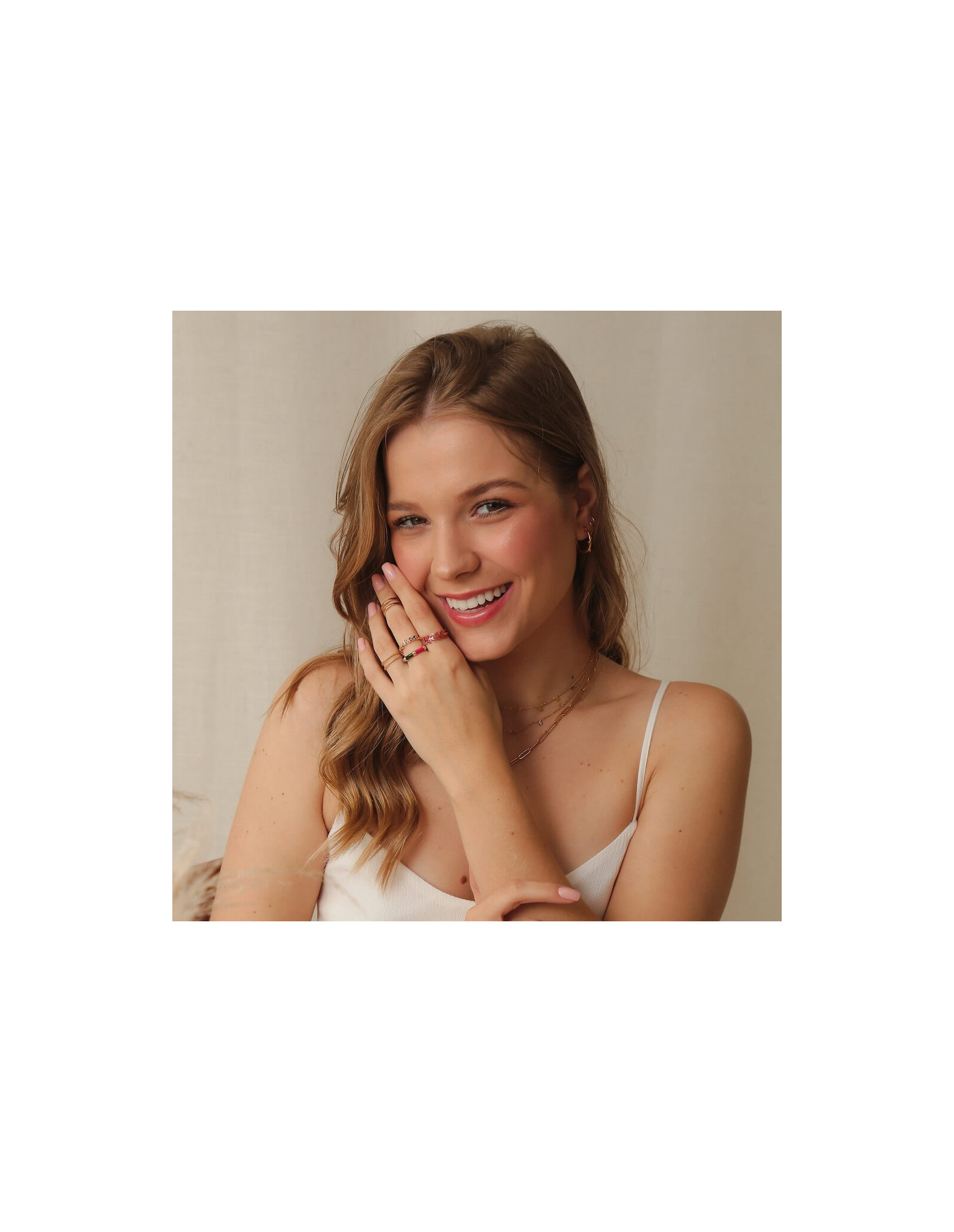 Anillo Acero Duo | Anillo Waterproof en Acero, Ajustable | Malu Maiese