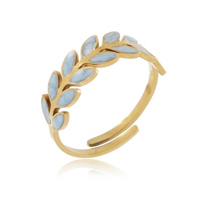 Colour Leaves Ring