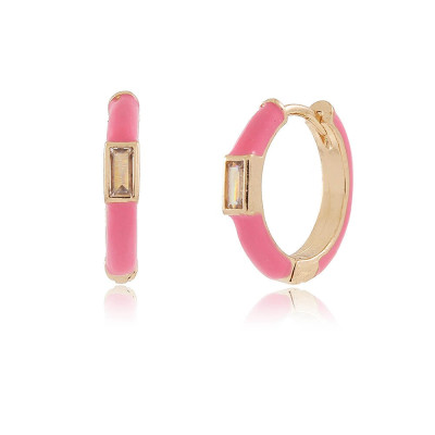 Joy Colours Hoop Earrings | Resin Hoop Earrings | Malu Maiese 2