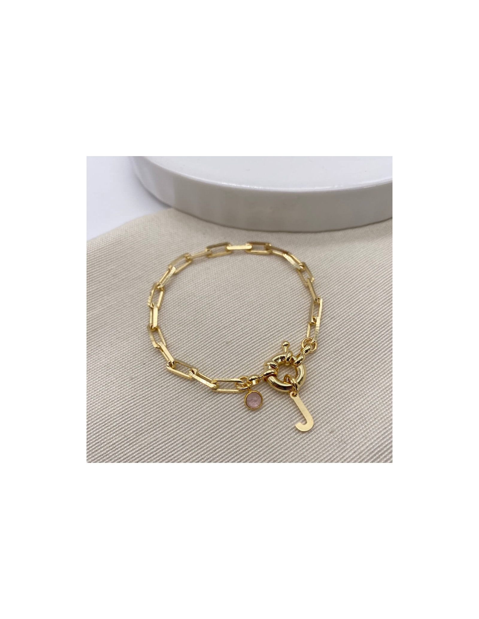 Sailor Initials Bracelet | Personalised Chain Bracelets | Malu Maiese
