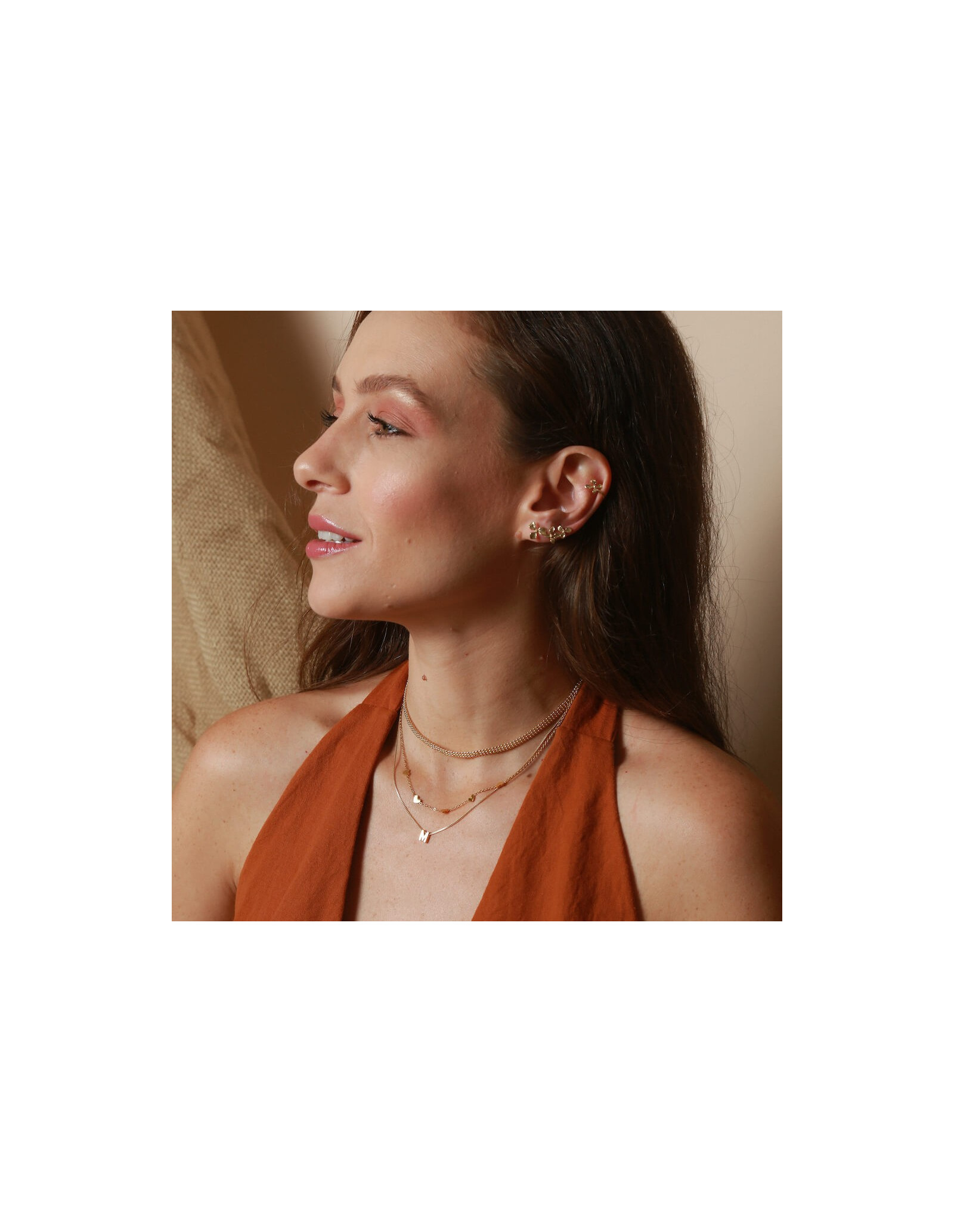Collar Choker Vic | Gargantilla minimalista | Malu Maiese