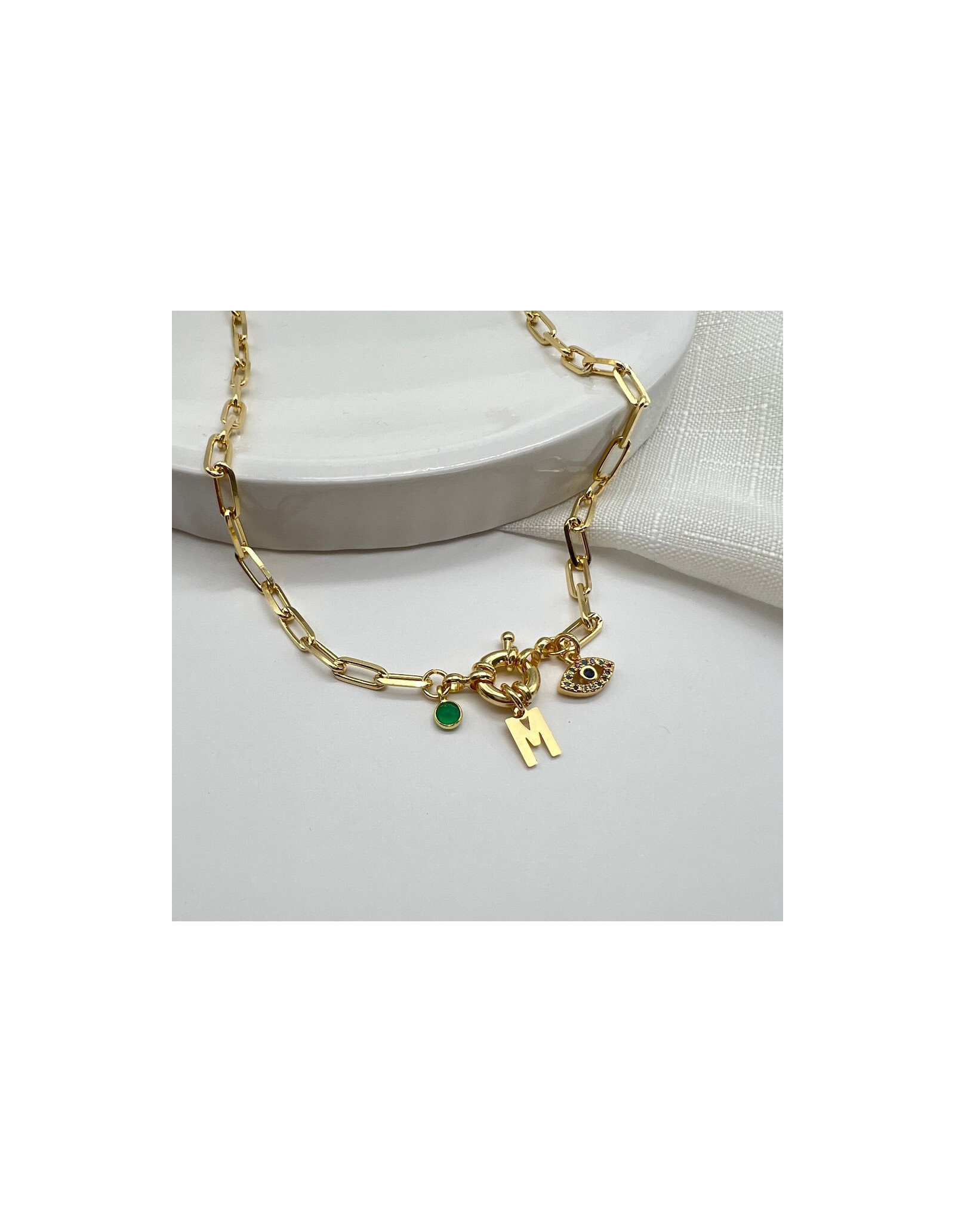 Initial & You Sailor Necklace | Personalised Necklace | Malu Maiese