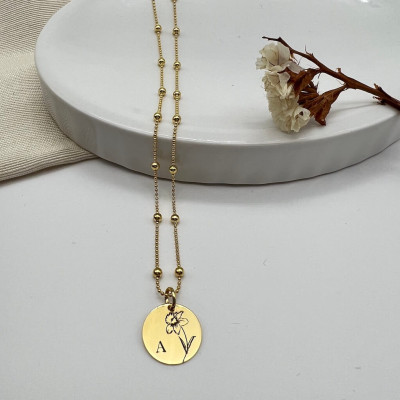 Pack Birth Flowers & Argola | Presente Personalizado | Malu Maiese 2