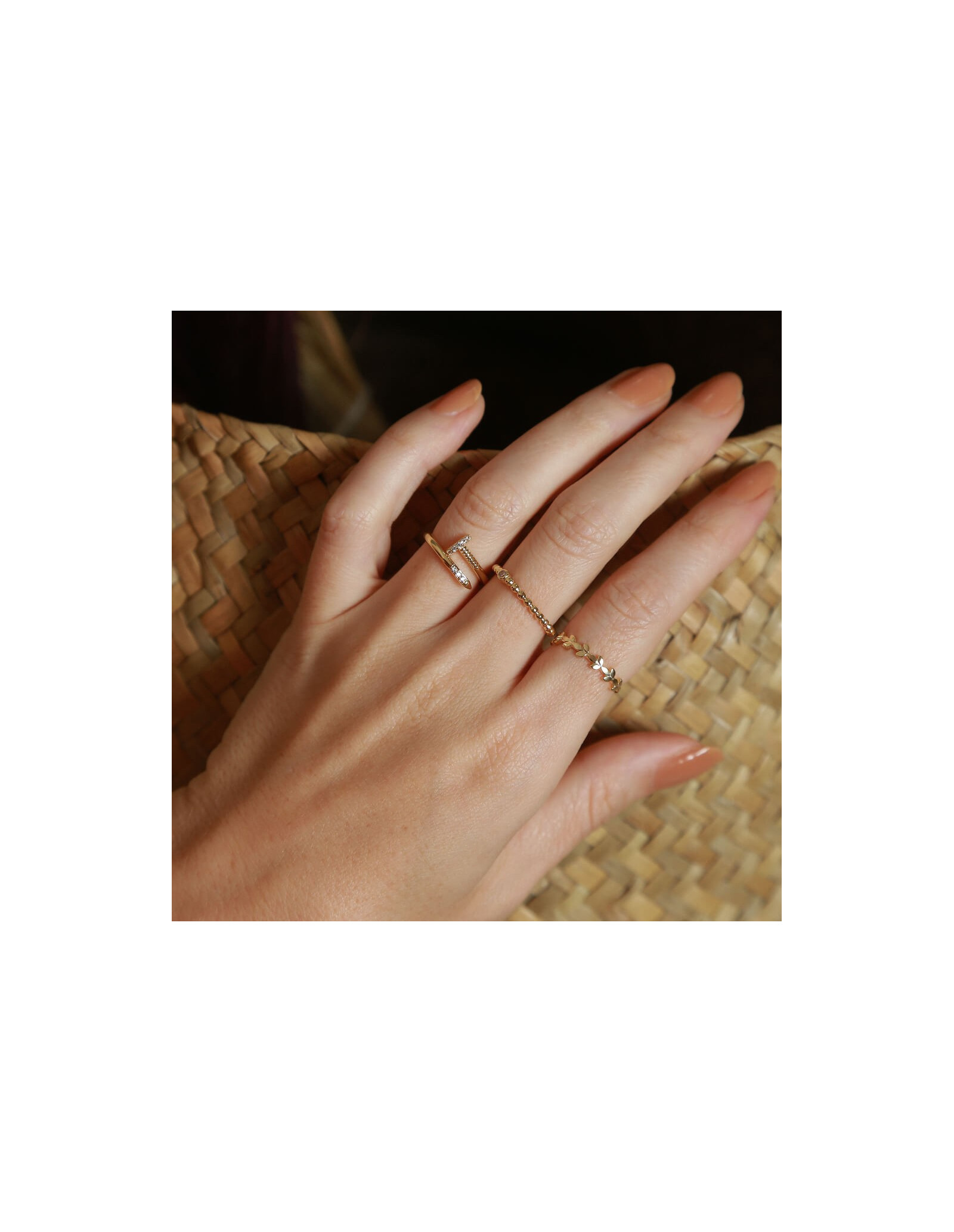 Anillo Ramitas | Anillos de tendencia con diseño | Malu Maiese