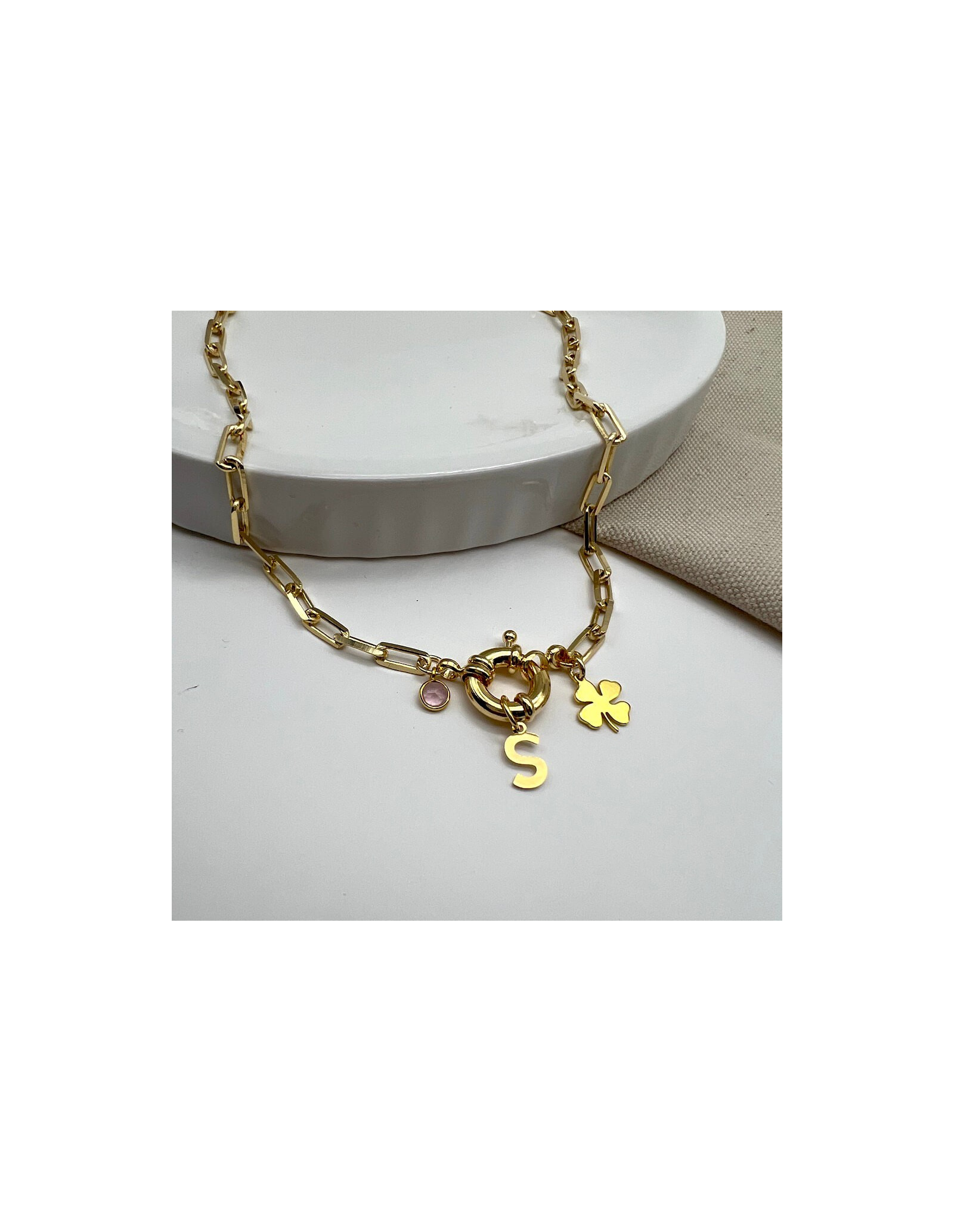 Initial & You Sailor Necklace | Personalised Necklace | Malu Maiese