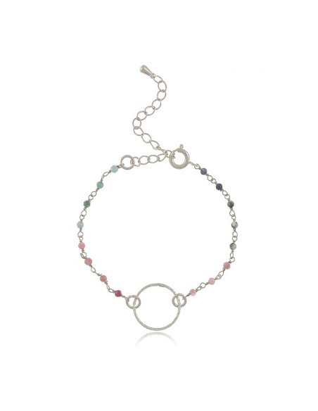Pulsera Tutti Frutti | Pulsera en Plata con Turmalina | Malu Maiese Pulsera Tutti Frutti | Pulsera en Plata con Turmalina | Malu Maiese
